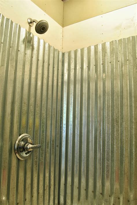Metal Shower Surround