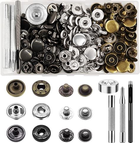 Metal Snaps For Leather