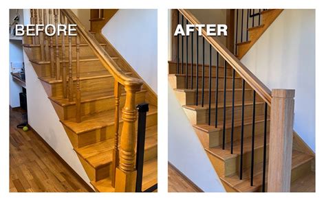 Metal Stair Railing Replacement