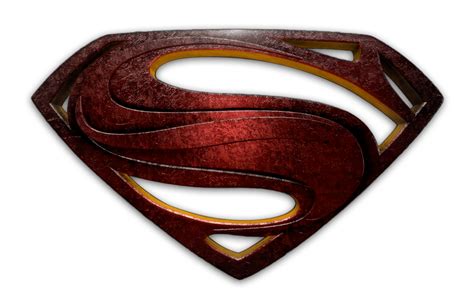metal superman logo png