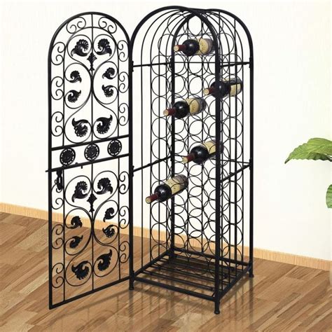 metal wine rack furniture
