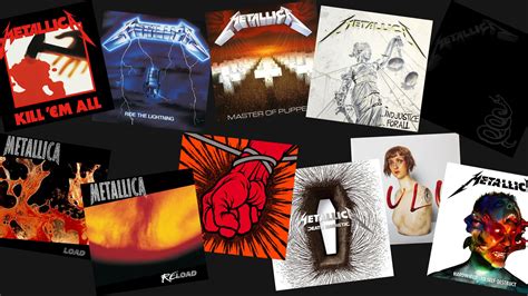 metallica albums by year