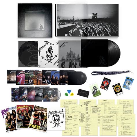 metallica black album deluxe box set