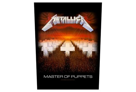 metallica master of puppets back patch