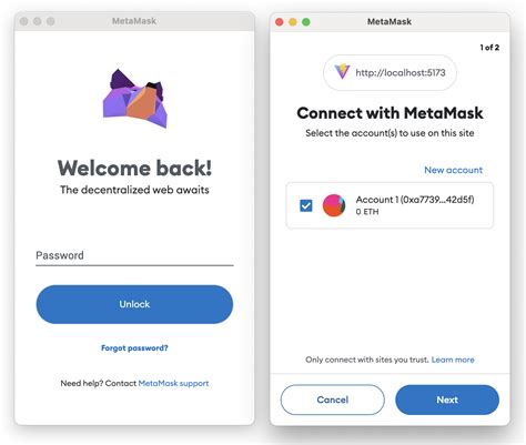 MetaMask dApp Development