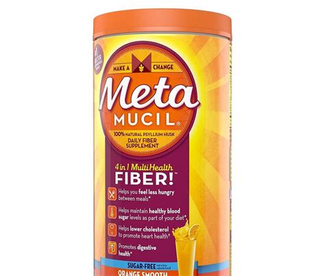 metamucil 4 in 1 fiber side effects