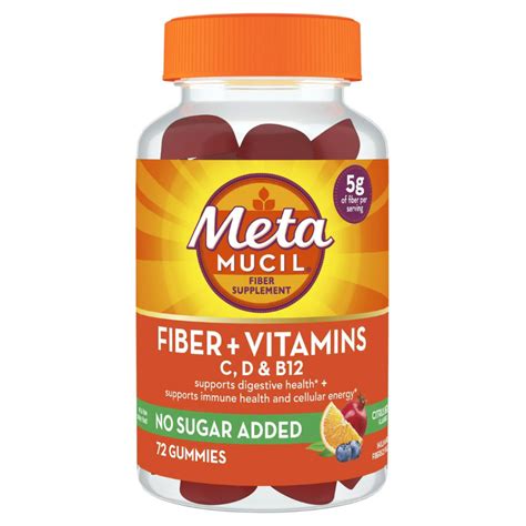 metamucil fiber plus vitamins gummies