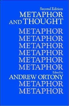 metaphor and thought andrew ortony pdf