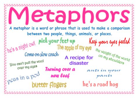 metaphor definition ks2