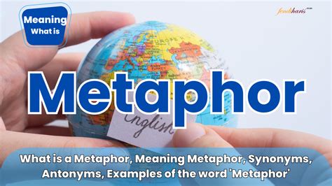 metaphor synonyms and antonyms