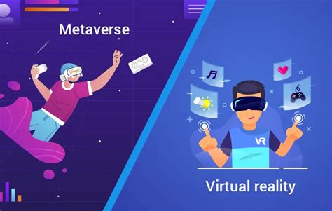metaverse and virtual reality difference