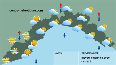 meteo oggi in liguria