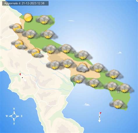 meteo puglia 15 giorni