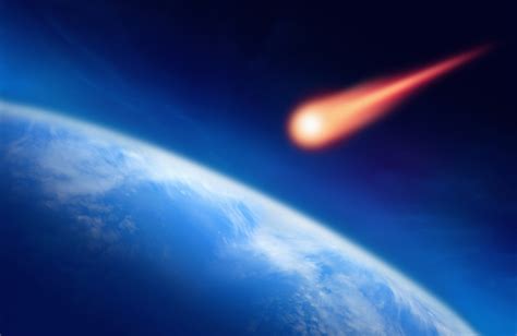 meteor falling to earth