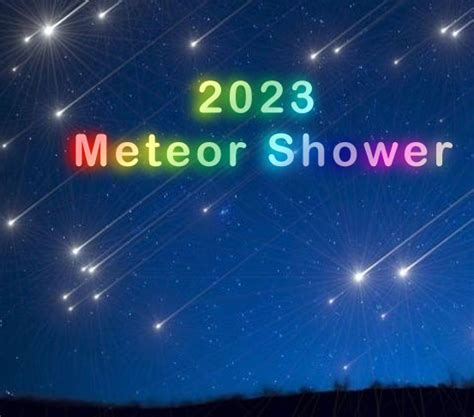 meteor shower brisbane 2023