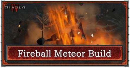 meteor vs fireball sorcerer diablo 4
