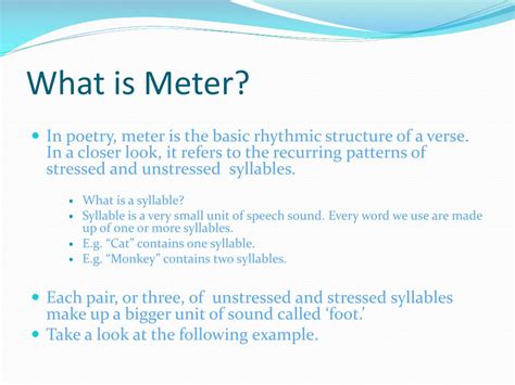5 Tips Meter Poetry