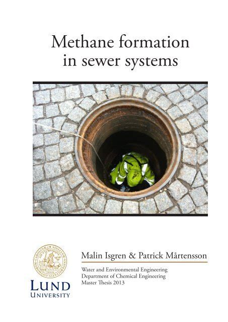 methane formation in sewer systems