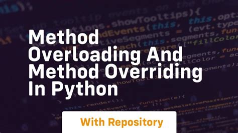 method overloading and method overriding in python javatpoint