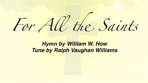 methodist hymns for all saints day