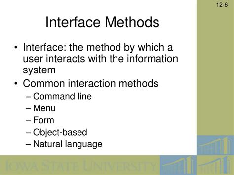 methods in interface