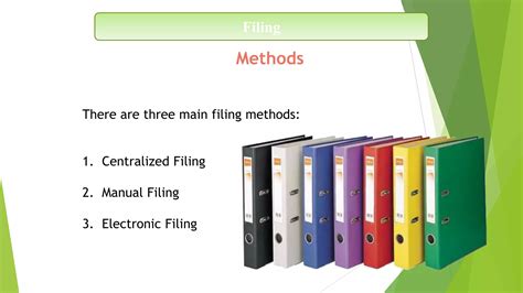 Methods Of Filing Documents In Pharmacy