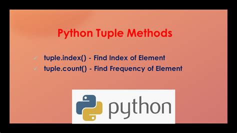 methods of list and tuple in python