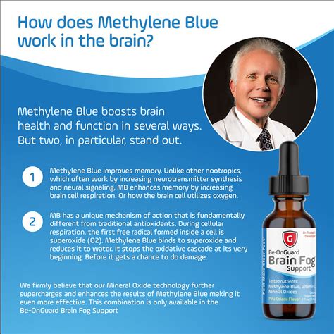 methylene blue brain fog