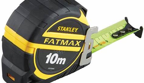 Metre Ruban Stanley Fatmax 10 M ètre à Fatax Blade Armor m 32mmToolstation