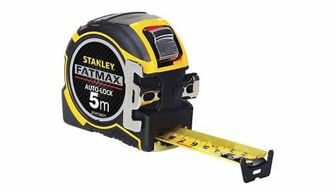 Mètre ruban STANLEY Fatmax Pro 5m Blade Armor Plomberie