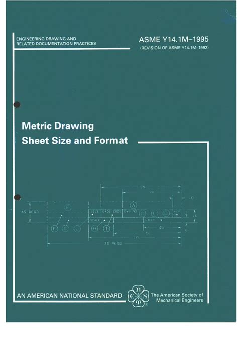 Metric Drawing Sheet Size And Format