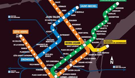 Montreal STM Metro Map 2006 Metro Maps Photo (46867