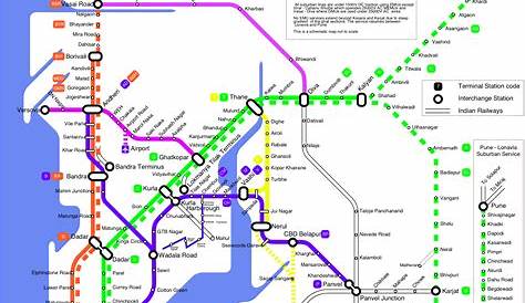 Mumbai Metro Map