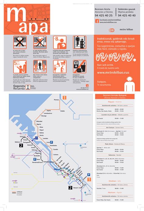 metro bilbao horarios y frecuencias