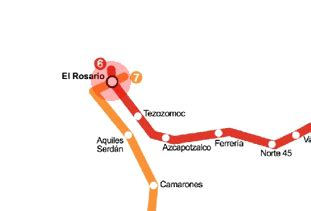 metro el rosario mapa