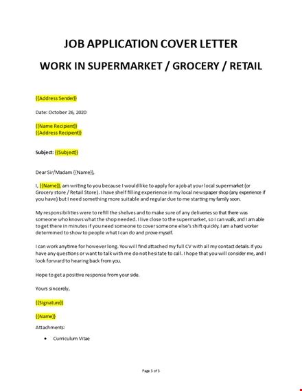metro grocery store job application