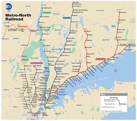 metro north track map