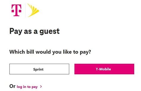 metro t mobile pay bill as guest