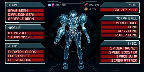 Metroid Dread Item Walkthrough