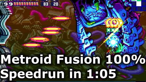 metroid fusion 100% speedrun