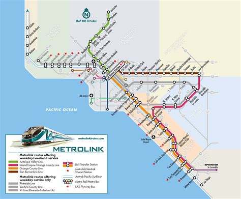 metrolink map