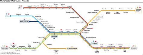 metrolink tram map