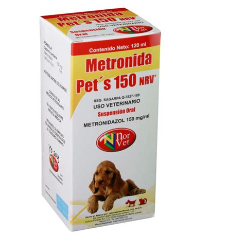 metronidazol 150 mg veterinario