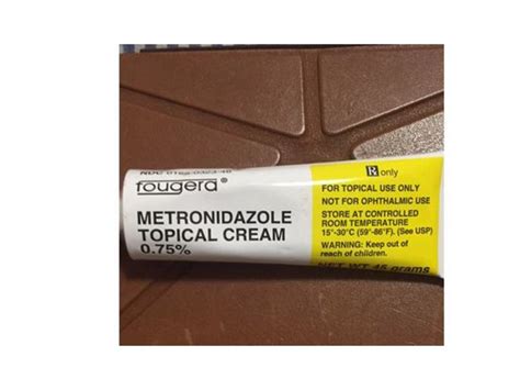 metronidazole 0.75% topical cream