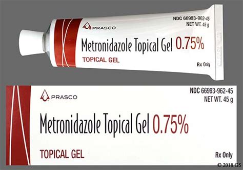 metronidazole 0.75 % external gel