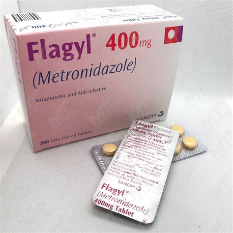 metronidazole 400 mg dosage for adults