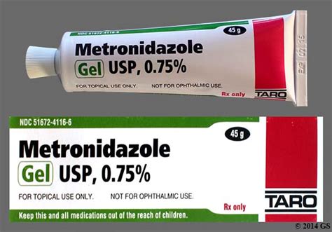 metronidazole gel 0.75%