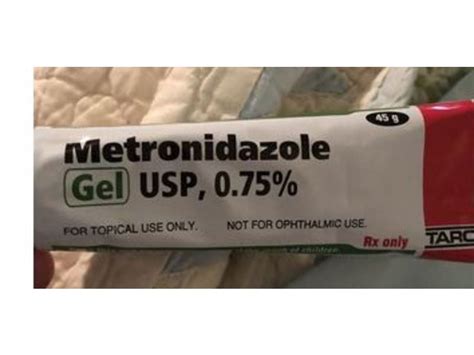 metronidazole gel usp 0 75%