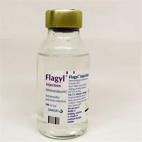 metronidazole infusion formulation flagylztu