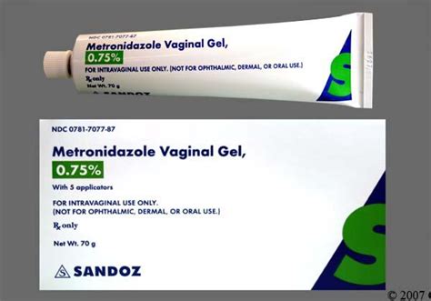 metronidazole vaginal gel treatment